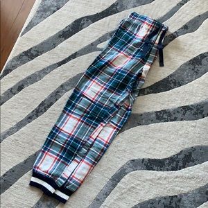 Aerie flannel jogger pajama pants